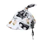 Chusty do noszenia dzieci - Kerstin Muślinowa Chusteczka Na Głowę Z Daszkiem - miniaturka - grafika 1