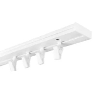 Karnisze - Karnisz PCV GO/ON! I torowy 250 cm z żabkami - miniaturka - grafika 1