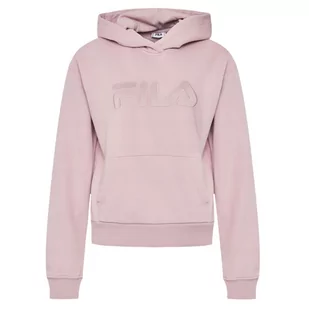 Bluza damska Fila Boschkek dresowa z kapturem różowa-S - Bluzy damskie - miniaturka - grafika 1