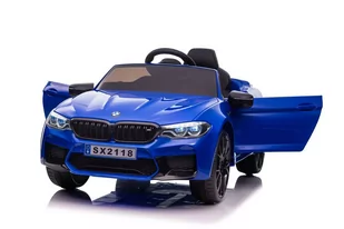 Auto Na Akumulator BMW M5 DRIFT Niebieskie - Pojazdy elektryczne dla dzieci - miniaturka - grafika 7