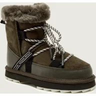 Śniegowce damskie - EMU Australia Śniegowce Blurred | zamsz | wełna - miniaturka - grafika 1