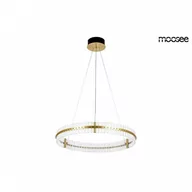 Lampy sufitowe - MOOSEE lampa wisząca SATURNUS 85 złota - LED, kryształ, stal szczotkowana kod: MSE010100168 + Sprawdź na SuperWnetrze.pl - miniaturka - grafika 1