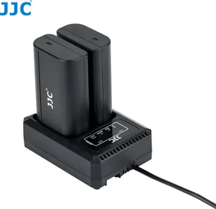 Ładowarka do aparatu JJC Ładowarka dwukanałowa JJC DCH-BLJ31 do akumulatorów DMW-BLJ31 - Ładowarki do aparatów dedykowane - miniaturka - grafika 1