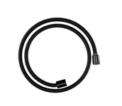 Węże prysznicowe - Hansgrohe Węże - Wąż prysznicowy 125 cm, czarny chrom szczotkowany 28220340 - miniaturka - grafika 1