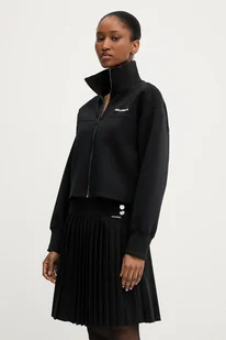 Karl Lagerfeld bluza damska kolor czarny z nadrukiem A3W20017 - Bluzy damskie - miniaturka - grafika 1