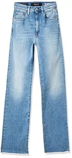 Spodnie damskie - Replay Dżinsy damskie Reyne, 10 niebieski dżins, 26W / 30L - grafika 1