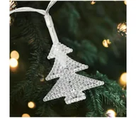 Lampy ogrodowe - Zewnętrzny łańcuch świąteczny LED, 20 diod LED/2×AA, 2,2 m, IP44, wielokolorowe choineczki - miniaturka - grafika 1