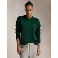Swetry damskie - POLO RALPH LAUREN Wełniany sweter Classic fit z dodatkiem kaszmiru - miniaturka - grafika 1