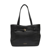 Torebki damskie - TWINSET Skórzana shopperka - miniaturka - grafika 1