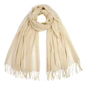 Apaszki i szaliki damskie - Szalik Damski Miękki Z Frędzlami Klasyczny Cienki Elegancki Wiosenny Jesień - miniaturka - grafika 1