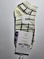 Skarpetki męskie - Kolorowe skarpety Happy Socks stopki unisex rozmiar 36-40 (2440) - miniaturka - grafika 1
