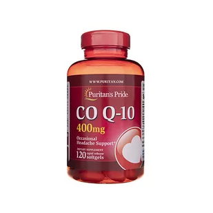 Puritan's Pride  Coenzyme Q-10 400mg - 120softgels - Witaminy i minerały - miniaturka - grafika 1