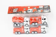 Samochody i pojazdy dla dzieci - Auta Straży Pożarnej 4Szt/Op Jw567-052 11076 - miniaturka - grafika 1