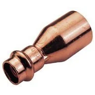 Łączniki, trójniki, kształtki - Łącznik redukcyjny 54x35 CU B Press - miniaturka - grafika 1