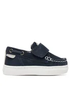 Buty dla chłopców - Mayoral Mokasyny 41674 Granatowy - miniaturka - grafika 1