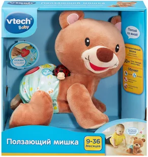 VTECH Interactive toy Crawl along bear In Russian lang. - Zabawki kreatywne - miniaturka - grafika 1
