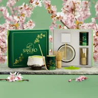 Herbata - Zestaw Matchy Finest w puszce 40g z czarką Asagiri - miniaturka - grafika 1