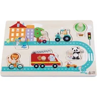 Puzzle - Puzzle drewniane ulica E01.061.1.1 - miniaturka - grafika 1