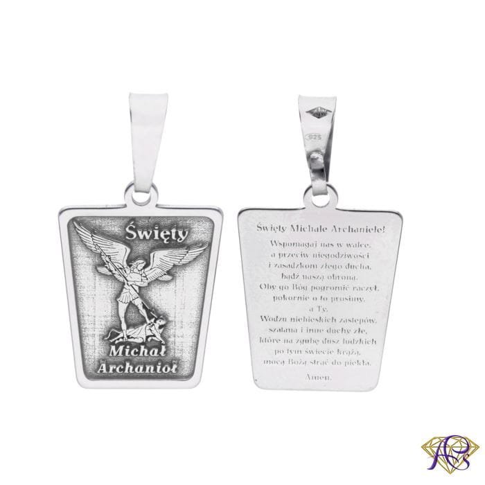 Srebrny medalik Ag 925 Archanioł Michał MDC014