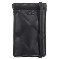 Etui i futerały do telefonów - Torebka na telefon Quilt Phone Crossbody Black K60K611702 BEH (CK470-a) Calvin Klein - miniaturka - grafika 1