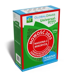 Global Grass Mieszanka traw Universal-grass 0,8 kg - Trawy i trawniki Global Grass Mieszanka traw Universal-grass 0,8 kg - Trawy i trawniki - miniaturka - grafika 1