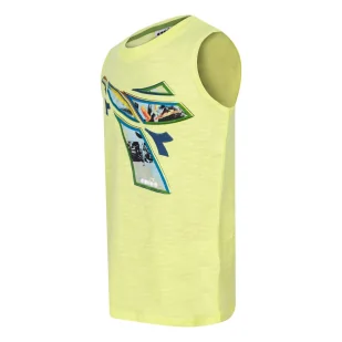 Zestaw dziecięcy DIADORA JB. SET SL LOGO ELEMENTS - Koszulki dla dziewczynek - miniaturka - grafika 3