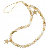 Pozostałe akcesoria do telefonów - Zawieszka do telefonu koraliki na nadgarstek smycz brelok łańcuszek pasek - miniaturka - grafika 1