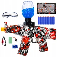 Zabawki militarne - Pistolet Na Kulki Żelowe I Strzałki Karabin Automatyczny 2 W 1 - miniaturka - grafika 1