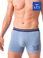 Majtki męskie - SZORTY KEY MXH-629 A24 NI (kolor niebieski, rozmiar XXL) - miniaturka - grafika 1