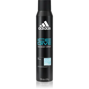 Adidas Ice Dive Deo Body Spray 48H Dezodorant dla mężczyzn 200 ml - Dezodoranty i antyperspiranty męskie - miniaturka - grafika 1