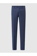 Spodnie męskie - Spodnie do garnituru o kroju slim fit z żywej wełny model Massa - BALDESSARINI - miniaturka - grafika 1