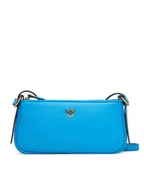 Torebki damskie - PINKO Torebka Half Moon Baguette Mini AI 25-26 PLTT 105069 A0QO Niebieski - miniaturka - grafika 1