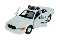 Samochody i pojazdy dla dzieci - WELLY 1999 FORD CROWN VICTORIA POLICJA 1:34 SAMOCHÓD NOWY METALOWY MODEL - miniaturka - grafika 1