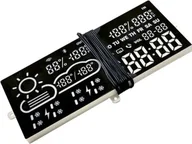 Stacje pogodowe - FDS-06A: Weather station WiFi 2.4GHz, black, slim - miniaturka - grafika 1