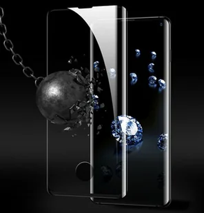 Szkło Mocolo 3D czytnik linii do Samsung Galaxy S10 Plus czarne - Szkła hartowane na telefon - miniaturka - grafika 3