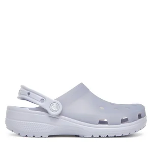 Klapki Crocs Classic Frosted Clog 210928 Fioletowy - Klapki i japonki damskie - miniaturka - grafika 1