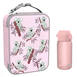 Zestaw śniadaniowy do szkoły ION8 Koala. Lunchbag i bidon 400ml z RECYCLON - Survival - akcesoria - miniaturka - grafika 1