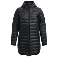 Kurtki i kamizelki sportowe damskie - Kurtka damska Under Armour Armour Down 2.0 Parka Rozmiar: S / Kolor: czarny - miniaturka - grafika 1