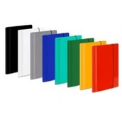 Pozostałe książki - Teczki z gumką Vaupe CARIBIC skrzydłowa z gumką A4 różowy 400g (339/11) - miniaturka - grafika 1