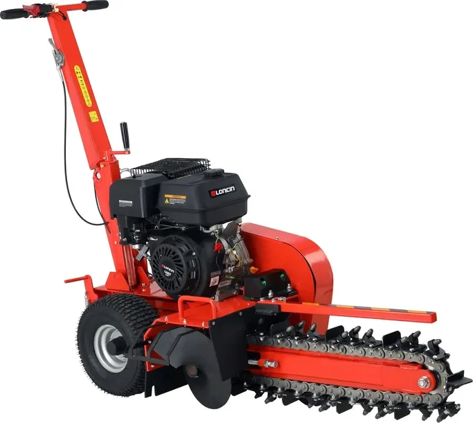 KOPARKA ŁAŃCUCHOWA SPALINOWA Yato 9 kW 420 cm3 do Rowów 27 Zębów
