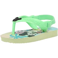 Buty dla dziewczynek - Havaianas Hav. Baby Herois, sandały platformowe Kinder, limonkowa zieleń, 20 EU, Limonka zielona, 20 EU - miniaturka - grafika 1