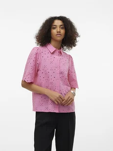 Vero Moda Koszula "Hay" w kolorze różowym - Bluzki damskie - miniaturka - grafika 1