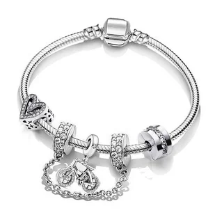 Bransoletka modułowa z zawieszką rower - Bransoletki - miniaturka - grafika 1