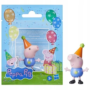 Świnka Peppa: Figurka Peppa's Party Friends: figurka Świnka George (Jacek) - Figurki dla dzieci Świnka Peppa: Figurka Peppa's Party Friends: figurka Świnka George (Jacek) - Figurki dla dzieci - miniaturka - grafika 1
