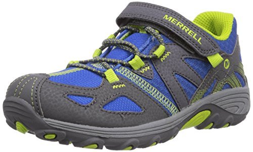 Merrell GRASSBOW A/C półbuty dziecięce do trekkingu i wędrówek, wielokolorowa - wielokolorowy niebieski - 34 EU
