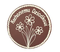 Bombonierki i czekoladki - E.Wedel, torcik wedlowski okazjonalny Kochanemu Dziadkowi, 250 g - miniaturka - grafika 1