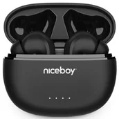 Słuchawki - Niceboy HIVE Pins ANC 3 (hive-pins-anc-3-b) Czarna - miniaturka - grafika 1