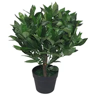Sztuczne drzewka - Leaf Design UK sztuczne laurowe drzewo z laurowy, zielone, 50 cm - miniaturka - grafika 1