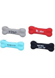 Piórnik silikonowy kość 7x19cm MIX - Podręczniki dla gimnazjum - miniaturka - grafika 1