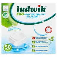 Akcesoria i części do zmywarek - Ludwik Tabletki ekologiczne do zmywarki All in One 50 szt. - miniaturka - grafika 1